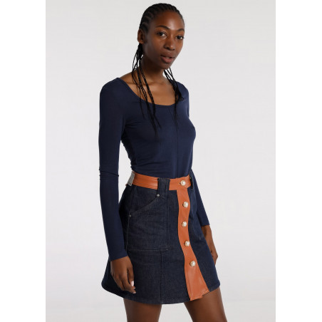 Jupe denim