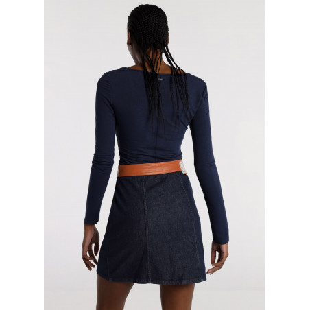 Jupe denim
