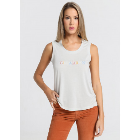 T-shirt sans manches | Lina-Yani