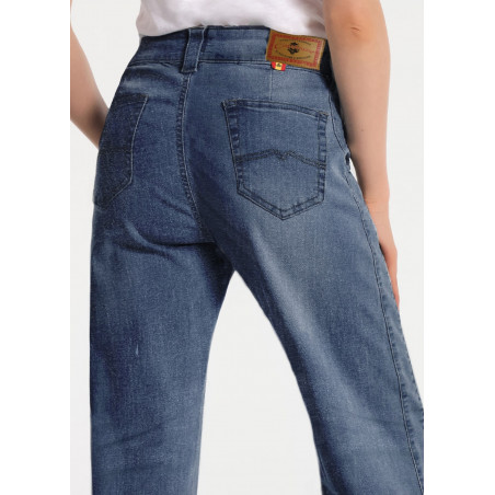 Pantalon Olivia-Denim | Taille en pouces