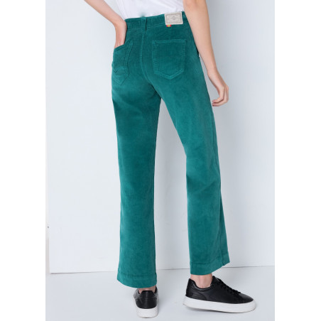Pantalon Jambe Ample Droite | Olivia Ghalia