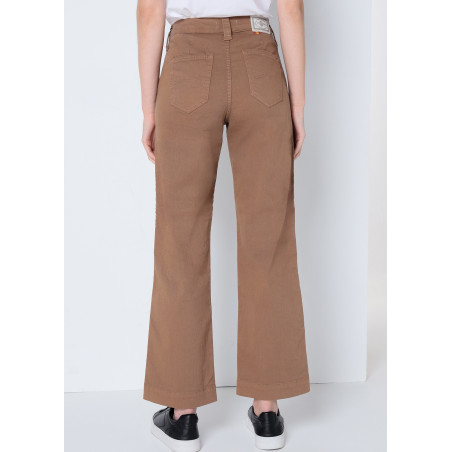 Pantalon Jambe Ample Droite | Olivia Lilou