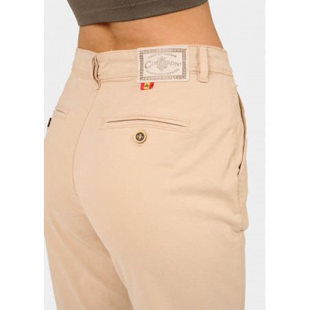 CLYDE-NECTAR - Pantalon Chino - Slim - Satin Elastique Longueur Courte | Tailles en Pouces