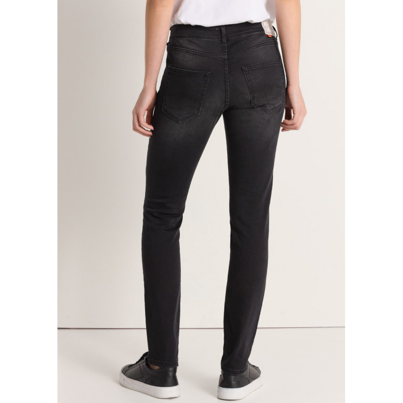 CASSIS BLACKY - Jean Coupe Skinny -Taille basse Taille en pouces
