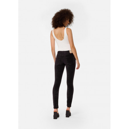 CASSIS LEIN - Pantalon Coupe skinny -Taille basse | Taille en pouces