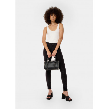 CASSIS LEIN - Pantalon Coupe skinny -Taille basse | Taille en pouces