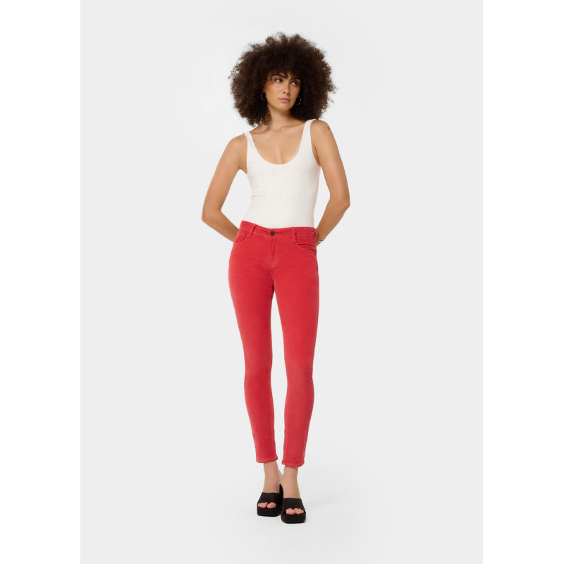 CASSIS LEIN - Pantalon Coupe skinny - Taille basse | Taille en pouces