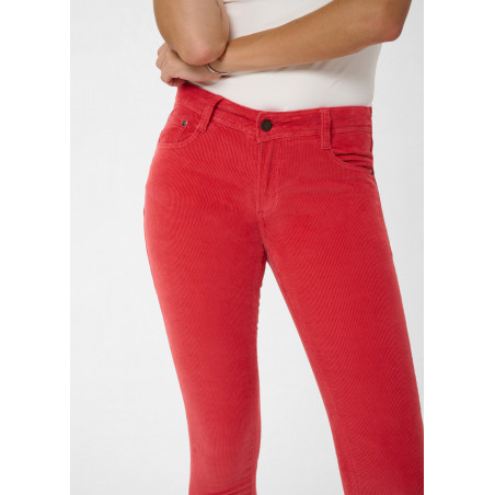 CASSIS LEIN - Pantalon Coupe skinny - Taille basse | Taille en pouces