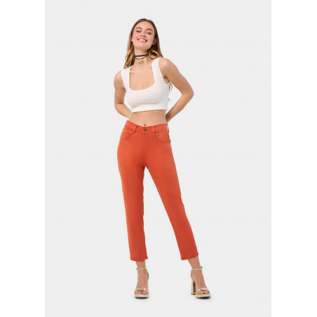 PANTALON COULEUR CAROLE-ENOVA Demi Mom Box | Taille en pouces