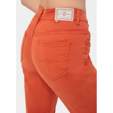PANTALON COULEUR CAROLE-ENOVA Demi Mom Box | Taille en pouces