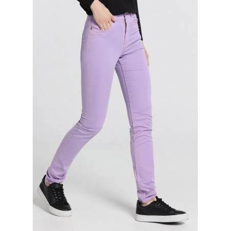 Pantalon | Nouflore-Satin Pêche