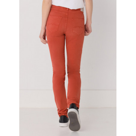 Pantalon | Nouflore-Satin Pêche