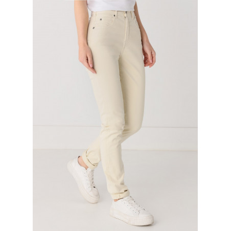 Pantalon | Nouflore-Satin Pêche