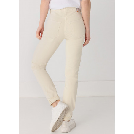 Pantalon | Nouflore-Satin Pêche