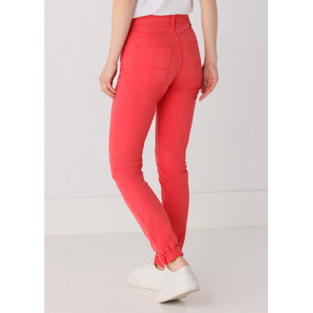 Pantalon | Nouflore-Satin Pêche