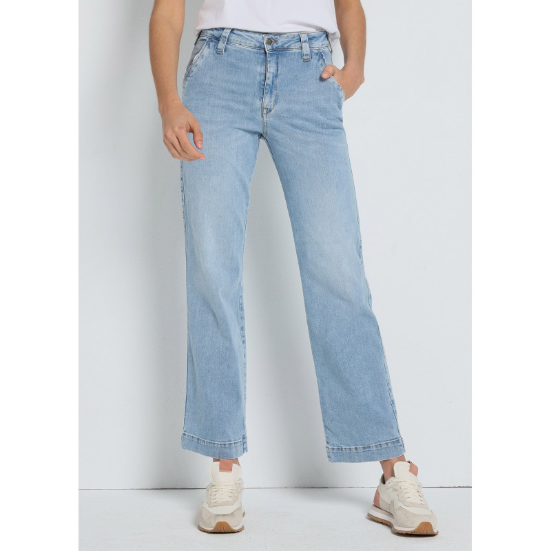Chino Jambe Large Droite | Olivia-Ariane