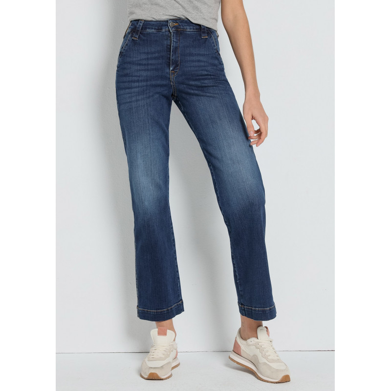 Chino Jambe Large Droite | Olivia-Ariane