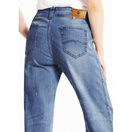 Pantalon Olivia-Denim | Taille en pouces